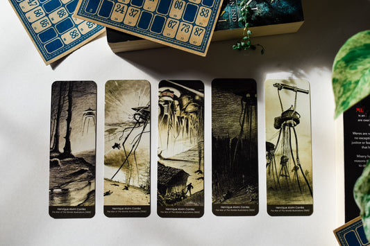 Galactic Voyages: Sci-Fi Bookmark Collection (Set of 5)