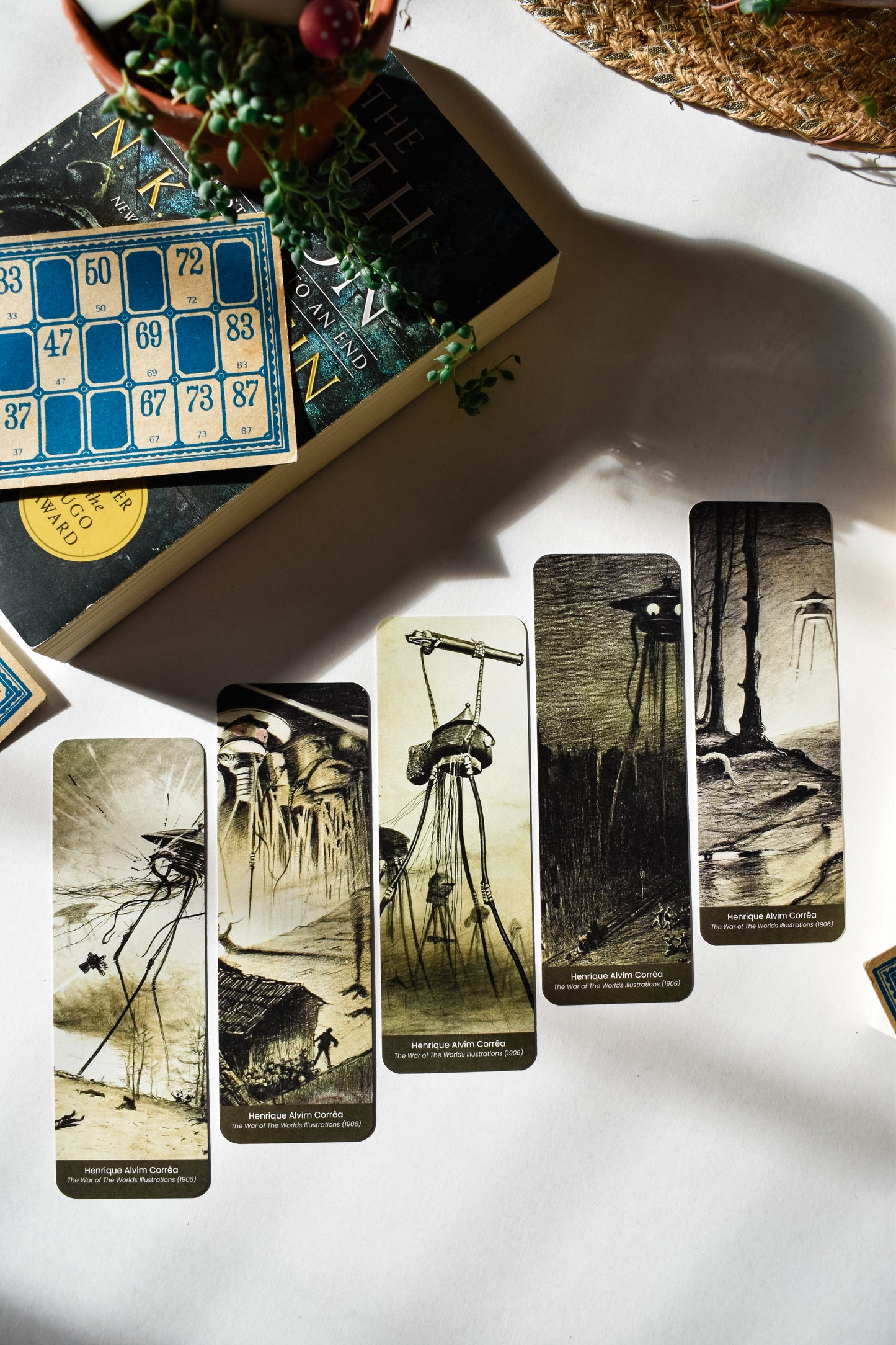 Galactic Voyages: Sci-Fi Bookmark Collection (Set of 5)
