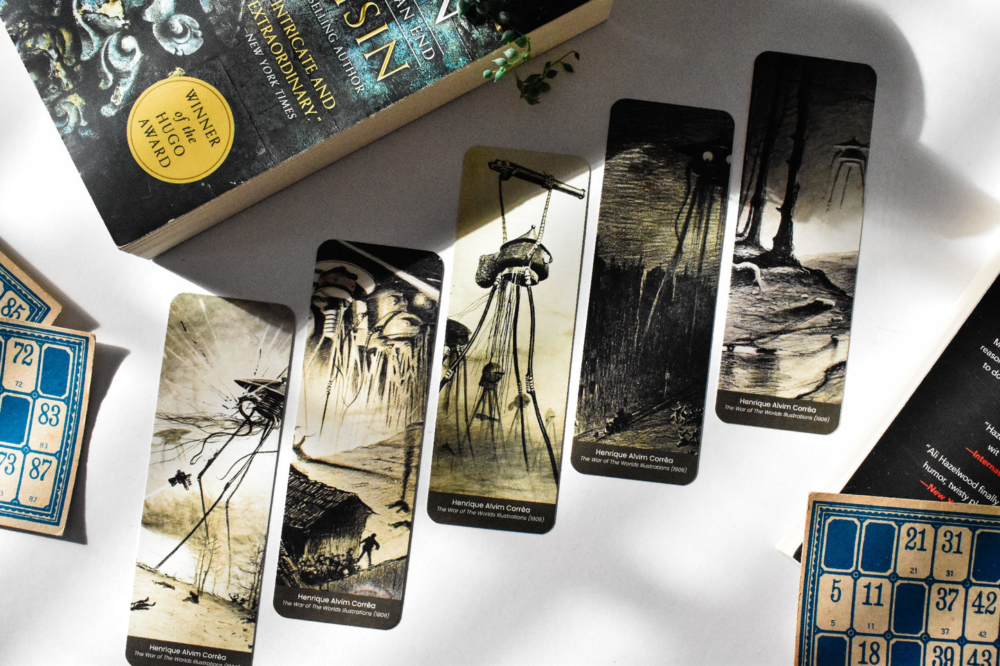 Galactic Voyages: Sci-Fi Bookmark Collection (Set of 5)